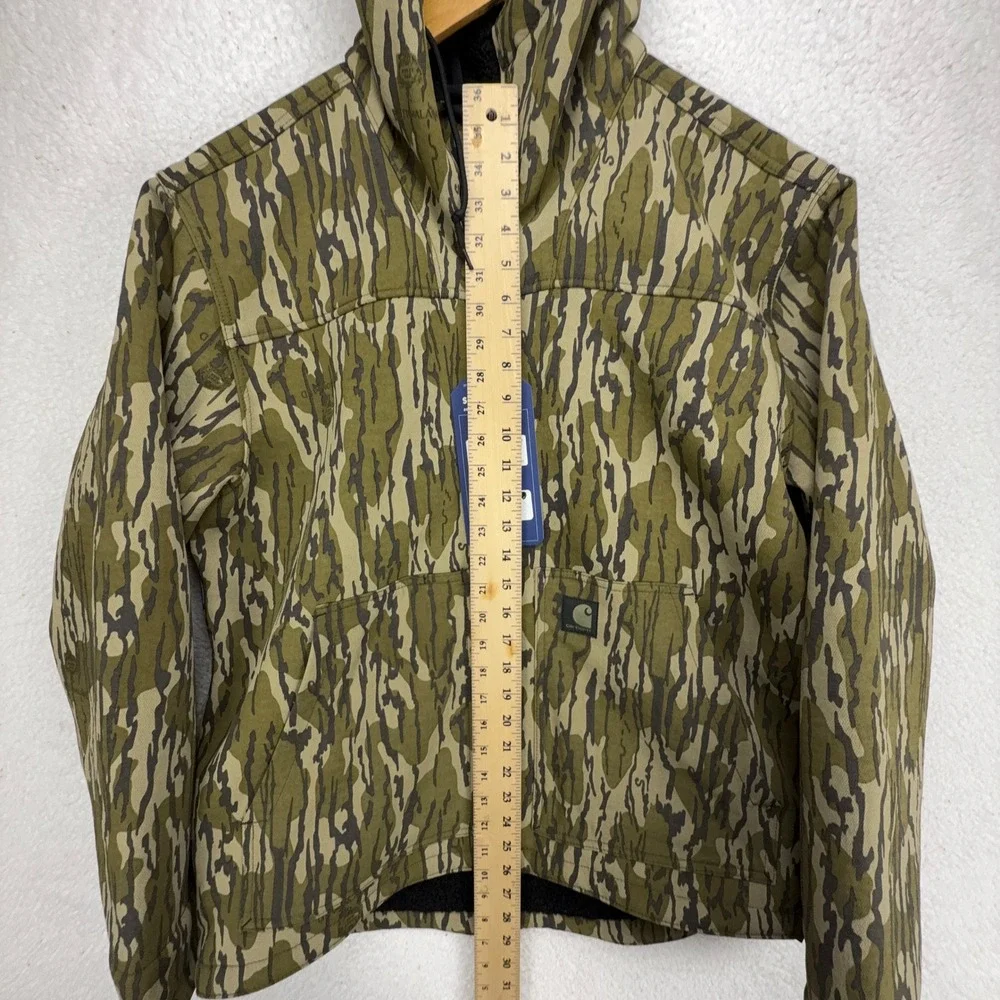 Carhartt Super Dux Rain Defender Jacket Mossy Oak Camo Mens Medium NWT